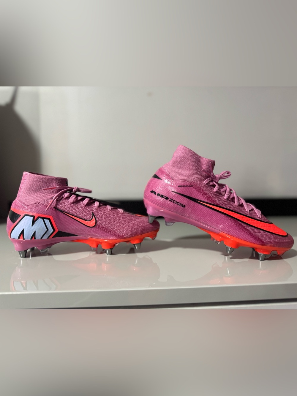 Nike Zoom Mercurial Superfly 10 Elite SG-PRO Soccer Cleats HJ3717-600 Men Sz 4.5